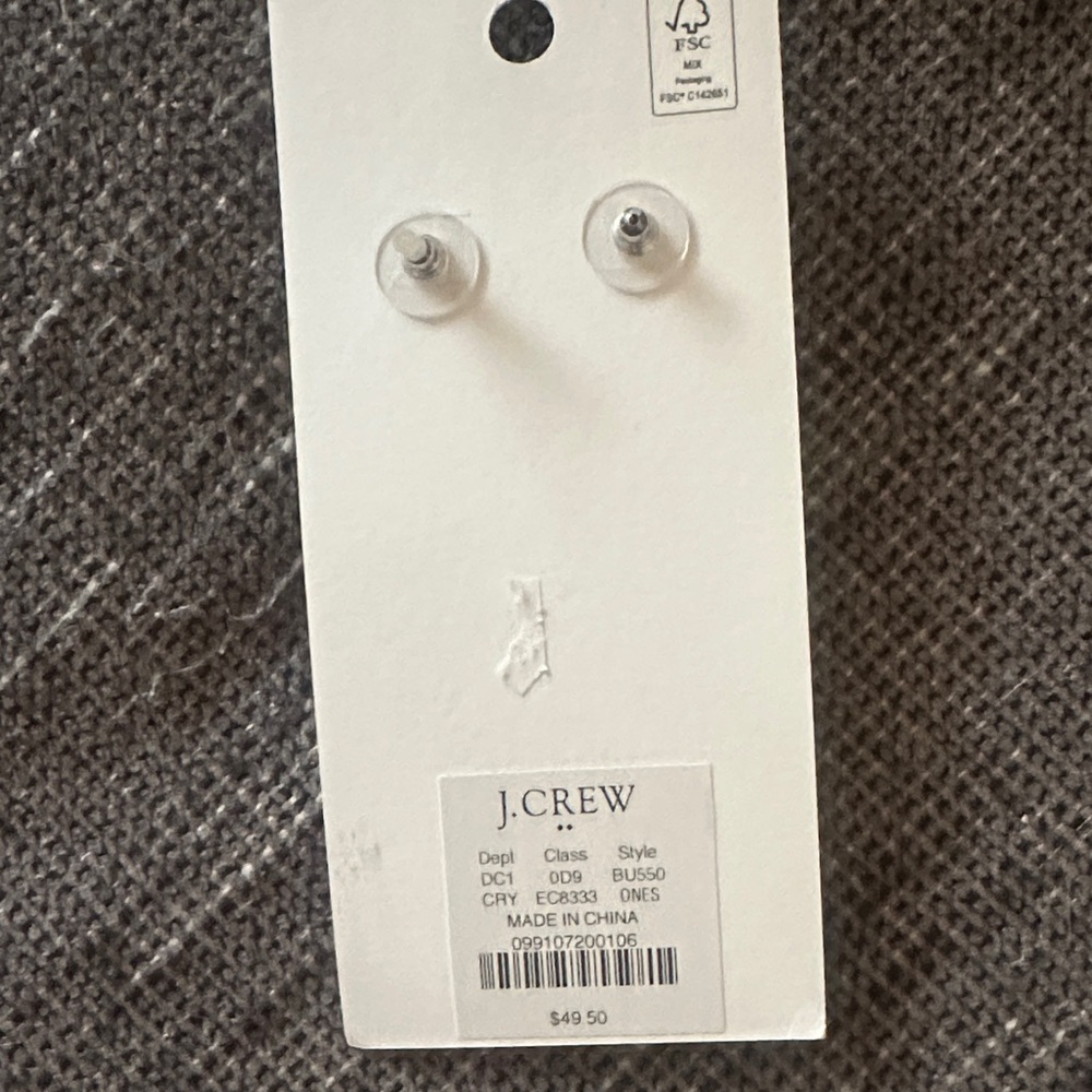 J. Crew Skeleton Earrings - Picture 3 of 3